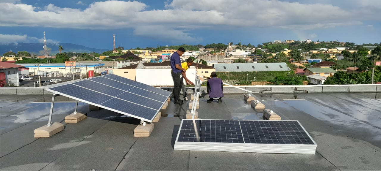 Gamma Technologies solar installation